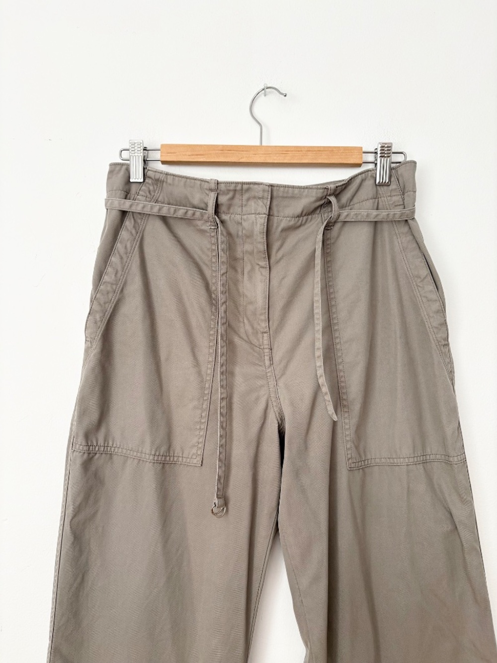 Y2K club Monaco belted utility culottes - Picture 4 of 7